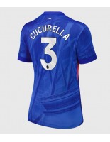Chelsea Marc Cucurella #3 Domácí Dres pro Dámské 2025-26 Krátký Rukáv